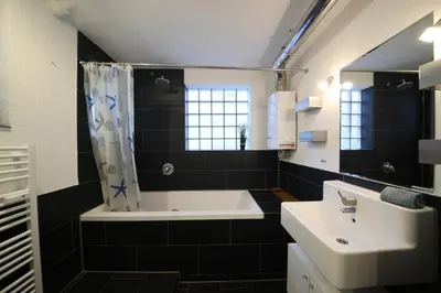 Ein Badezimmer in der Unterkunft NEW Luxury Apartment in Heilbronn Neckarsulm
