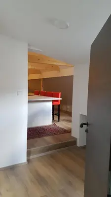 Ein Bett oder Betten in einem Zimmer der Unterkunft Neue wunderschöne Ferienwohnung direkt im Herzen von Rockenhausen