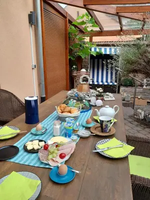 Essen in der Ferienwohnung oder in der Nähe