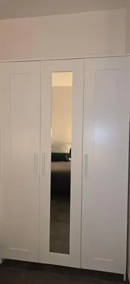 Ein Bett oder Betten in einem Zimmer der Unterkunft Central Comfort Modernes Studio