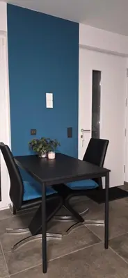 Ein Sitzbereich in der Unterkunft Central Comfort Modernes Studio