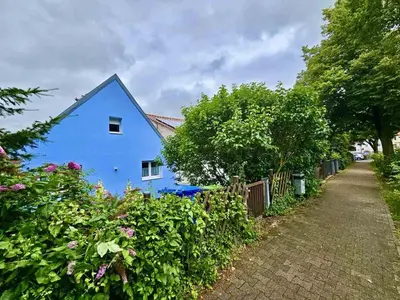 Ein Garten an der Unterkunft Beautiful apartment in Alzey