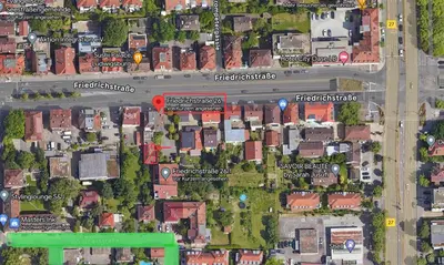 Die Umgebung um die Ferienwohnung