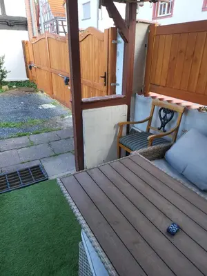 Ein Garten an der Unterkunft Pension Kostera