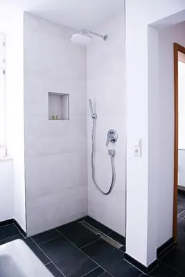 Ein Badezimmer in der Unterkunft Moderne Loft-Wohnung im Herzen von Karlsruhe 68m2 1 OG