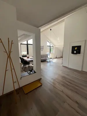Grundriss der Unterkunft Moderne Wohnung mit Dachterrasse