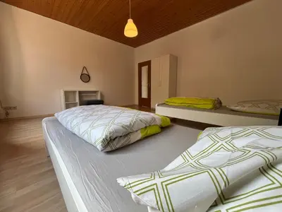 Ein Bett oder Betten in einem Zimmer der Unterkunft Charmantes Apartment