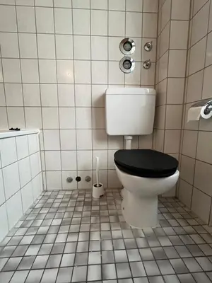 Ein Badezimmer in der Unterkunft Charmantes Apartment