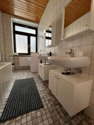 Ein Badezimmer in der Unterkunft Charmantes Apartment