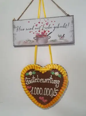 Ein Zertifikat, Auszeichnung, Logo oder anderes Dokument, das in der Unterkunft Ferienwohnung Maria! Respektvoller Umgang ausgestellt ist