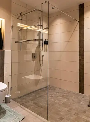 Ein Badezimmer in der Unterkunft vineLodge L