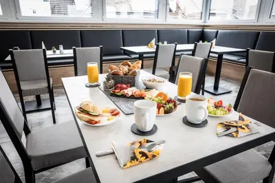 Essen im Hotel oder in der Nähe