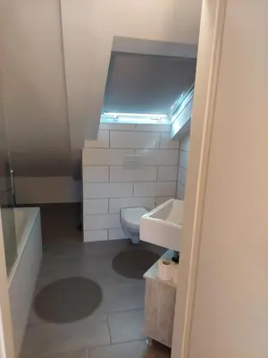 Ein Badezimmer in der Unterkunft Prinz