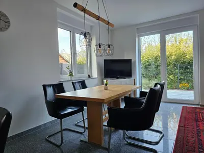 TV/Unterhaltungsangebot in der Unterkunft Moderne Doppelhaushälfte in Oppenheim