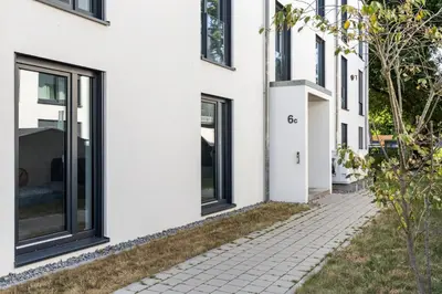 Das Gebäude in dem sich das Hotel befindet
