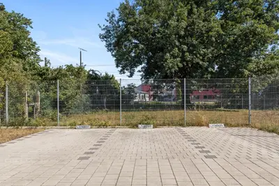 Grundriss der Unterkunft LIVINGBOXX Karlsruhe - Messe I neuwertige Apartments mit Küche