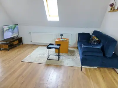 TV/Unterhaltungsangebot in der Unterkunft Winzerlodge, Wohnung Hatzelberg