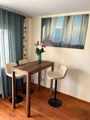 Grundriss der Unterkunft City Chillout Heidelberg Appartement with Sauna & Pool