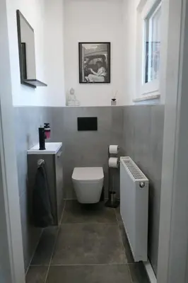 Ein Badezimmer in der Unterkunft Großzügige Monteurwohnung