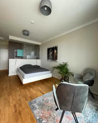 Ein Bett oder Betten in einem Zimmer der Unterkunft Huus Bellevue