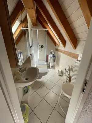 Ein Badezimmer in der Unterkunft Glattbacher Hof Ferienwohnung 9