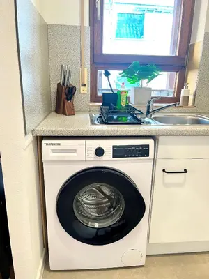 Küche/Küchenzeile in der Unterkunft L5 City Studio Apartment