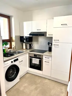 Küche/Küchenzeile in der Unterkunft L5 City Studio Apartment