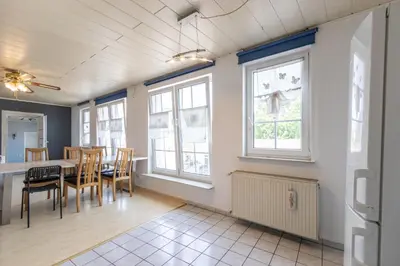 Grundriss der Unterkunft Arbeitnehmerunterkunft 6 Personen mit großer Terrasse