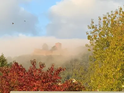 Naturlandschaft in der Nähe des Ferienhauses