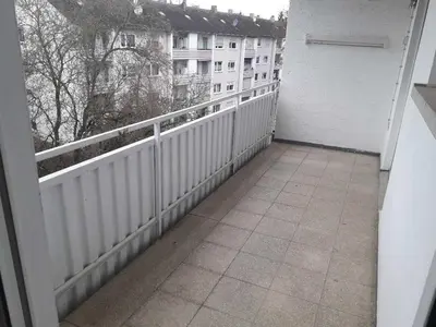 Ein Balkon oder eine Terrasse in der Unterkunft City Apartment in Eppelheim