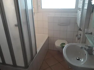 Ein Badezimmer in der Unterkunft City Apartment in Eppelheim