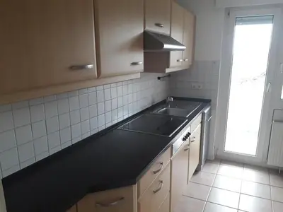Küche/Küchenzeile in der Unterkunft City Apartment in Eppelheim
