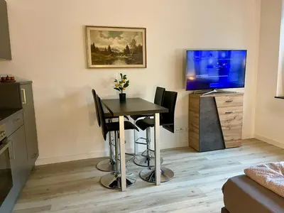 TV/Unterhaltungsangebot in der Unterkunft Black Forest Apartament Schlössle Goldstadt Pforzheim Schwarzwald