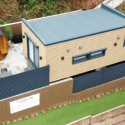 Tiny House im Felsenland mit Sauna
