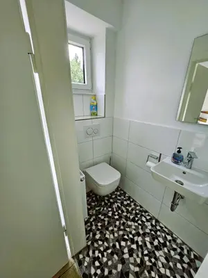 Ein Badezimmer in der Unterkunft Maison Robichon