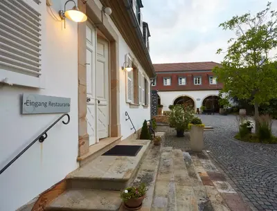 Das Gebäude in dem sich das Hotel befindet