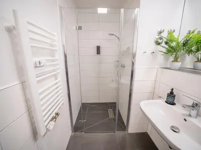 Ein Badezimmer in der Unterkunft Noble Studio - 1 Min to HBF