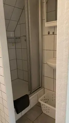 Ein Badezimmer in der Unterkunft Teos Appartments LU