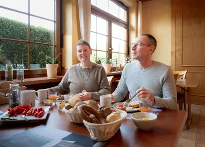 Essen im Hotel oder in der Nähe
