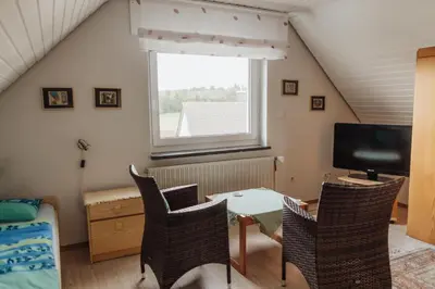 TV/Unterhaltungsangebot in der Unterkunft separates Apartment im DG für 2 Personen