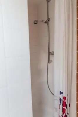 Ein Badezimmer in der Unterkunft separates Apartment im DG für 2 Personen