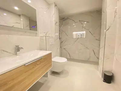 Ein Badezimmer in der Unterkunft Lux and Big Apartment