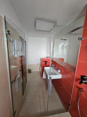 Ein Badezimmer in der Unterkunft Ferienwohnung Sieben Raben