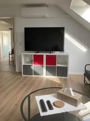 TV/Unterhaltungsangebot in der Unterkunft Weitblick