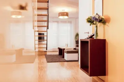 Grundriss der Unterkunft Appartement mit Dachterrasse und Schloßblick