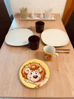 Essen in der Ferienwohnung oder in der Nähe