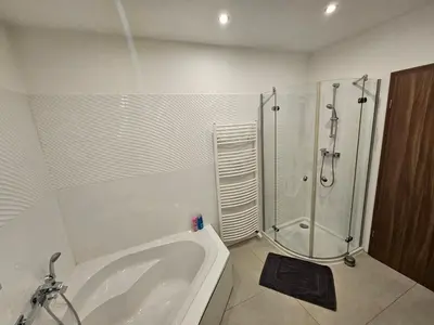 Ein Badezimmer in der Unterkunft Ferienwohnung Heilbronn