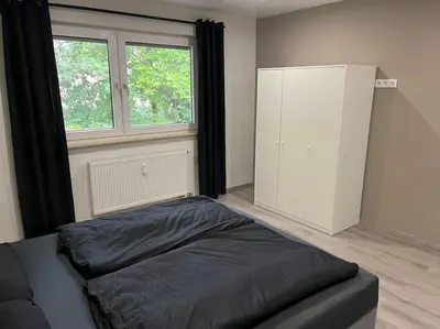 Ein Bett oder Betten in einem Zimmer der Unterkunft 4 Zimmer Wohnung - 120qm