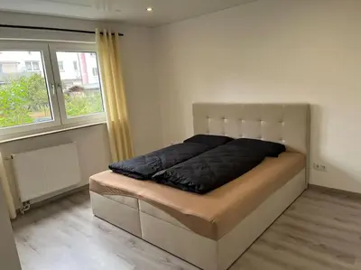 Ein Bett oder Betten in einem Zimmer der Unterkunft 4 Zimmer Wohnung - 120qm
