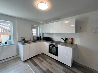 Küche/Küchenzeile in der Unterkunft Black Forest Gate Apartment